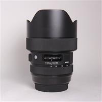 Used Sigma 14-24mm f/2.8 DG HSM Art Lens Canon EF