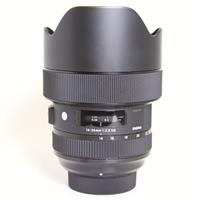 Used Sigma 14-24mm f/2.8 DG HSM Art Lens Nikon F
