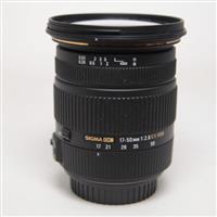 Used Sigma 17-50mm f/2.8 EX DC OS HSM Lens Canon EF