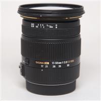 Used Sigma 17-50mm f/2.8 EX DC OS HSM Lens Canon EF