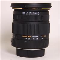 Used Sigma 17-50mm f/2.8 EX DC OS HSM Lens Nikon F