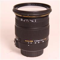 Used Sigma 17-50mm f/2.8 EX DC OS HSM Lens Nikon F