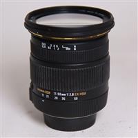 Used Sigma 17-50mm f/2.8 EX DC OS HSM Lens Nikon F