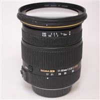 Used Sigma 17-50mm f/2.8 EX DC HSM Lens Pentax K