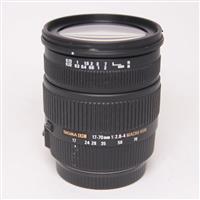 Used Sigma 17-70mm f/2.8-4.5 DC MACRO HSM OS - Canon EF