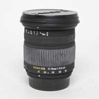 Used Sigma 17-70mm F2.8-4 DC Macro OS HSM Nikon Fit