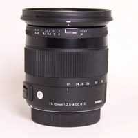 Used Sigma 17-70mm f/2.8-4 DC OS HSM Macro - Sigma Fit