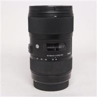 Used Sigma 18-35mm f/1.8 DC HSM Art Lens Canon EF