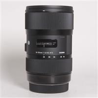 Used Sigma 18-35mm f/1.8 DC HSM Art Lens Canon EF