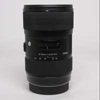 Used Sigma 18-35mm f/1.8 DC HSM Art Lens Canon EF