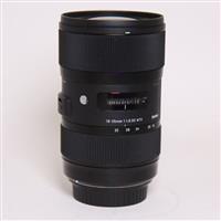 Used Sigma 18-35mm f/1.8 DC HSM Art Lens Canon EF