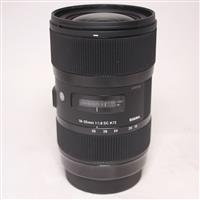 Used Sigma 18-35mm f/1.8 DC HSM Art Lens Canon EF