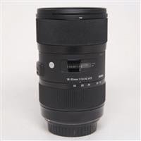 Used Sigma 18-35mm f/1.8 DC HSM Art Lens Canon EF