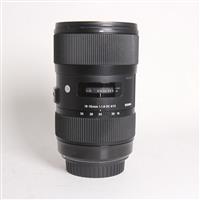 Used Sigma 18-35mm f/1.8 DC HSM Art Lens Canon EF