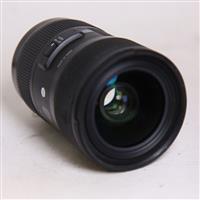 Used Sigma 18-35mm f/1.8 DC HSM Art Lens Canon EF