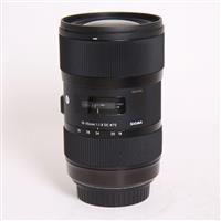 Used Sigma 18-35mm f/1.8 DC HSM Art Lens Canon EF