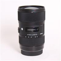 Used Sigma 18-35mm f/1.8 DC HSM Art Lens Canon EF