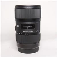 Used Sigma 18-35mm f/1.8 DC HSM Art Lens Canon EF