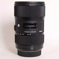 Used Sigma 18-35mm f/1.8 DC HSM Art Lens Sony A