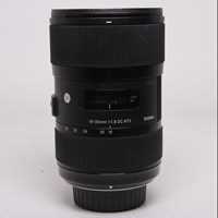 Used Sigma 18-35mm f/1.8 DC HSM Art Lens Nikon F