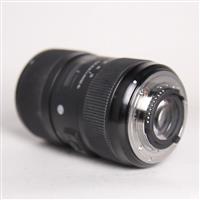 Used Sigma 18-35mm f/1.8 DC HSM Art Lens Nikon F