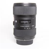 Used Sigma 18-35mm f/1.8 DC HSM Art Lens Nikon F