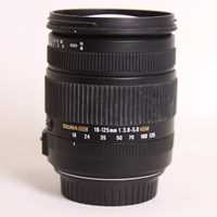 Used Sigma 18-125mm f/3.8-5.6 DC OS HSM - Canon