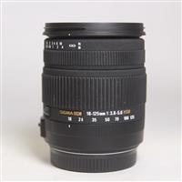 Used Sigma 18-125mm f/3.8-5.6 DC OS HSM - Canon 1