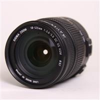 Used Sigma 18-125mm f/3.8-5.6 DC OS HSM - Canon