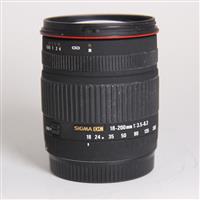 Used Sigma 18-200mm f/3.5-6.3 DC - Canon