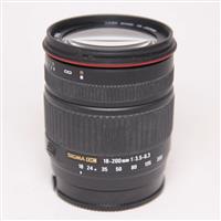 Used Sigma 18-200mm f/3.5-6.3 DC - Sony A Mount