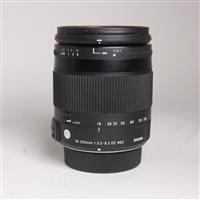 Used Sigma 18-200mm f/3.5-6.3 DC Macro OS HSM Contemporary Lens Nikon Fit