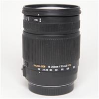Used Sigma 18-250mm f/3.5-6.3 DC Macro OS HSM Lens Canon EF
