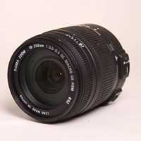 Used Sigma 18-250mm f/3.5-6.3 DC Macro OS HSM Lens Nikon F