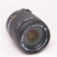 Used Sigma 18-250mm f/3.5-6.3 DC Macro OS HSM Lens - Nikon