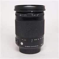 Used Sigma 18-300mm f/3.5-6.3 DC Macro OS HSM Contemporary Lens Canon EF