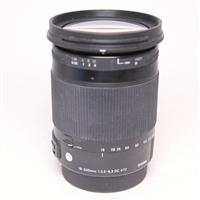 Used Sigma 18-300mm f/3.5-6.3 DC Macro OS HSM Contemporary Lens Canon EF