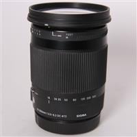 Used Sigma 18-300mm f/3.5-6.3 DC Macro OS HSM Contemporary Lens Canon EF