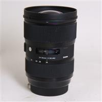 Used Sigma 24-35mm f/2 DG HSM Art Lens Canon EF