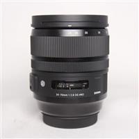Used Sigma 24-70mm f/2.8 DG OS HSM Art Lens Canon EF