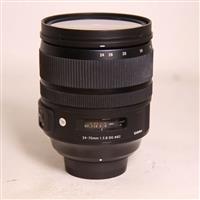 Used Sigma 24-70mm f/2.8 DG OS HSM Art Lens Nikon F