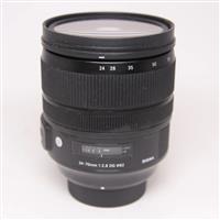 Used Sigma 24-70mm f/2.8 DG OS HSM Art Lens Nikon F