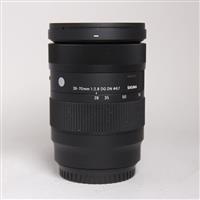 Used Sigma 28-70mm f/2.8 DG DN Contemporary Lens For L Mount