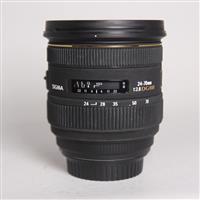 Used Sigma 24-70mm f/2.8 IF EX DG HSM Lens - Canon Fit
