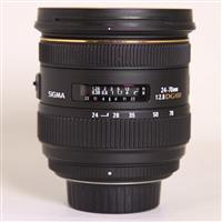 Used Sigma 24-70mm f/2.8 IF EX DG HSM - Nikon Fit