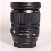 Used Sigma 24-105mm f/4 DG OS HSM Art Lens Canon EF