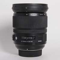 Used Sigma 24-105mm f/4 DG OS HSM Art Lens Nikon F