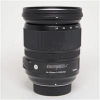 Used Sigma 24-105mm f/4 DG OS HSM Art Lens Nikon F