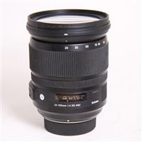Used Sigma 24-105mm f/4 DG OS HSM Art Lens Nikon F