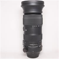 Used Sigma 60-600mm lens f/4.5 - 6.3 DG OS HSM Sports Canon Mount
